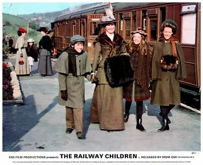 Railway Children Original Lobby Card Jenny Agutter Sally Thomsett Steam Train • $29.99