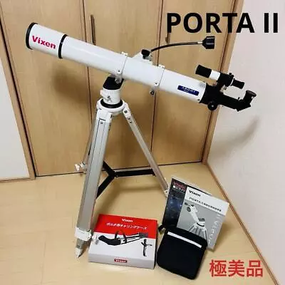 Astronomical Telescope Vixen Vixen A80MF Porta II From Japan Used • $698
