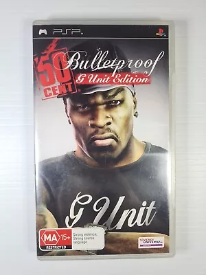 50 Cent Bulletproof G Unit Edition Playstation Portable PSP Game • $35