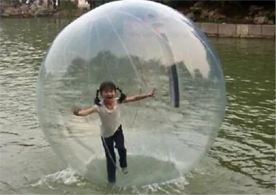 2M Water Walking Roll Ball Ball Inflatable Zorb Ball Soccer Bubble Pvc Brand Ie • £214