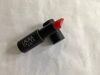 1 X LAURA  GELLER ICONIC METALLIC  LIPSTICK SHADE~ 5th AVE RUBY - Unboxed • £2.25