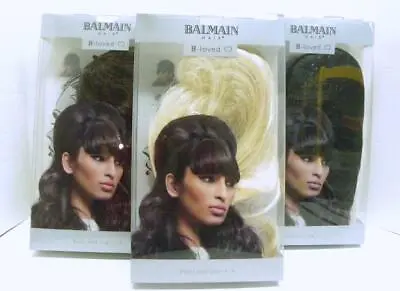 Balmain Paris  Be Loved  12  Clip In Memory Hair Extension U-Pick The Colors! • $33.99