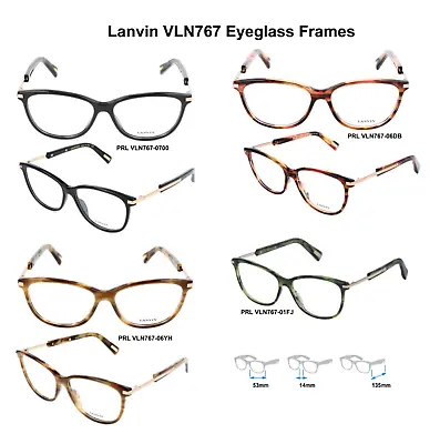 NEW Lanvin VLN767-01FJ-53 Multiple Eyeglasses • $92.50