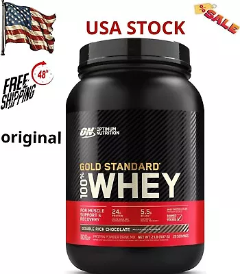 Optimum Nutrition Gold Standard 100% Whey Protein Powder Double Rich Chocolate • $42.53