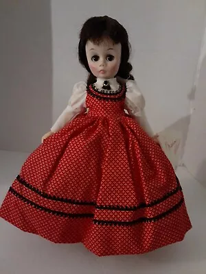 Vintage Madame Alexander Little Women Jo Doll  12  Tall  Tag Box NEEDS RESTRUNG  • $23.90