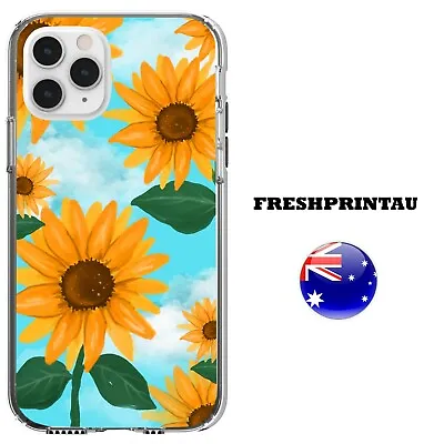 $17.95 • Buy Silicone Case Cover Floral Flowers Colourful Classic Retro Vintage Sunflower Art