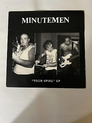 Minutemen “Tour-Spiel” EP 7” Vinyl 1985 Punk Rock Mike Watt Van Halen • $70