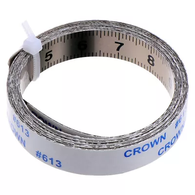  Measuring Utensil Peel And Stick Ruler Tape Stainless Steel • £8.99