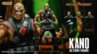 Storm Toys DCMK13 KANO - Mortal Kombat 1/12 Scale Action Figure Model INSTOCK • $142.49