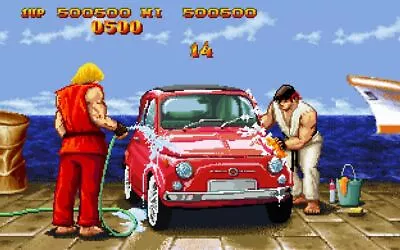 £11.95 • Buy STREET FIGHTER 2  Retro Poster Print Man Cave Arcade Games Room