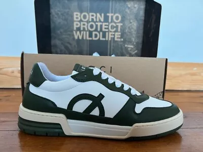 LOCI ATOM Green Trainers Vegan Sneakers Sustainable Shoes 8UK/42EU • £90