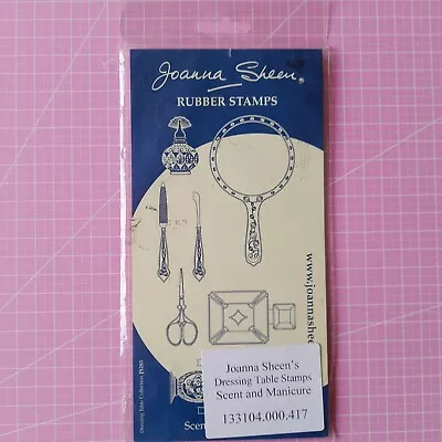 £2 • Buy Joanna Sheen Stamp Set 8 Stamps In Total Mirror, Perfume Bottle & Accessorie New