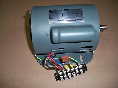 Toshiba World Energy DBKK2 1-Phase Induction Motor .0.2kW 4-Poles 120V 60Hz.  • $120