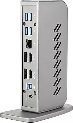 StarTech Hybrid Universal USB 3.0 Docking Station For USB-C Or USB-A Laptop • £89.99