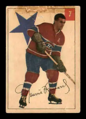 1954 Parkhurst #7 Maurice Richard   P X2821117 • $109