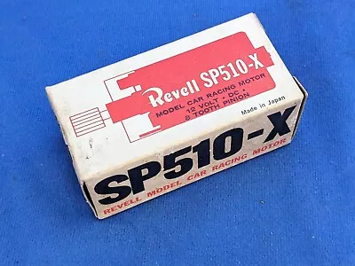 REVELL VINTAGE  SLOT CAR SP510-X RACING MOTOR ORIGINAL TOY 1964 NOS In Box • $19.99