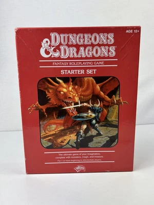 $32 • Buy Dungeons & Dragons RPG Board Game Starter Set Wizards Of The Coast Red Box