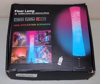 TORCHLET Modern Floor Lamp RGB Color Changing LED FABRIC SMART LAMP Alexa APP • $29.99