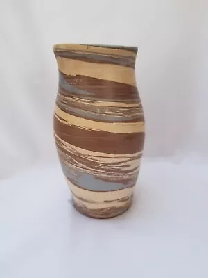 Vintage Mission Swirl Art Pottery Vase  • $22.99