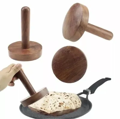 Wooden Roti Chapati Maker Datta Press Indian Cookery Roti Chapati Press Kitchen • £6.99