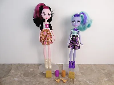 Monster High Draculaura Twyla School Spirit PB&J Dolls Accessories • $110