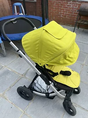 Mamas & Papas Sola City Yellow-green  Pushchairs Single Seat Stroller • £50