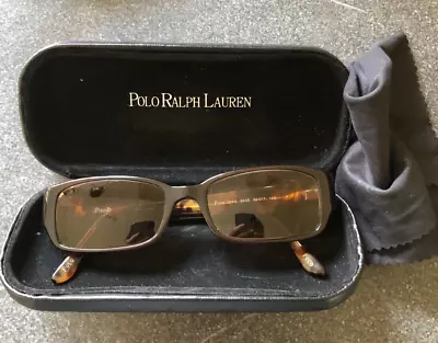 Polo Ralph Lauren Mens Eyeglass Frames (only) With Case • £12