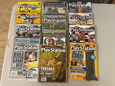 Official US Playstation Magazine All 12 Issues From 1999 - No Discs • $119.99