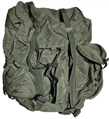 US Military MEDIUM Olive Drab ALICE Field Pack Combat Backpack LC-2 Rucksack • $34.99