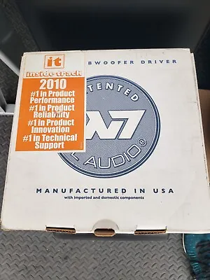 JL Audio 8W7-3 1-Way 8in. Car Subwoofer • $699