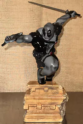 Kotobukiya Marvel Deadpool Uncanny X-Force Fine Art Limited Statue #228/1000 • $199.99