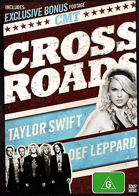 [new/sealed Dvd][cmt Crossroads Taylor Swift & D Leppard] [r#1][ntsc] Priority 1 • $39.10