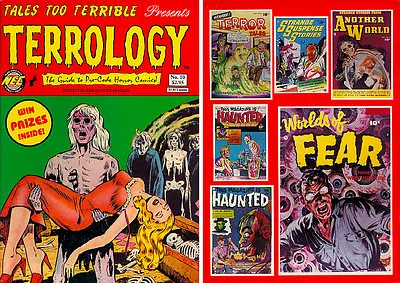 Strange Mysteries #1 (Tales Too Terrible Terrology #10) Cannibalism! Zombies! • $9.95