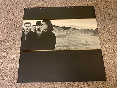 U2 Joshua Tree + Black Inner + Insert Stunning EX+ Original UK LP • £4.99