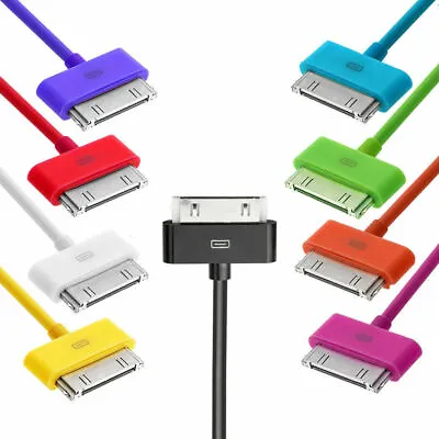 3M LONG CABLE USB Data Sync Charger Lead For IPhone 4 4S 3G IPad 1/ IPad 2 IPod • £2.63