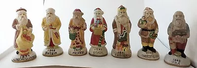 Memories Of Santa Collection LOT OF 7 International Santa Thru The Years • $25