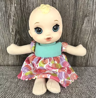 Hasbro Baby Alive Lil' Slumbers Doll 2016 Soft Cloth Body 11  Pink/Green Dress • $16