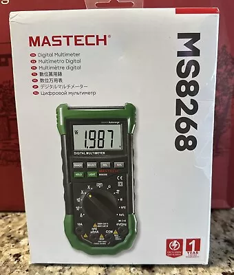 Mastech MS8268 Series Digital AC/DC Auto/Manual Range Digital Multimeter • $42.99