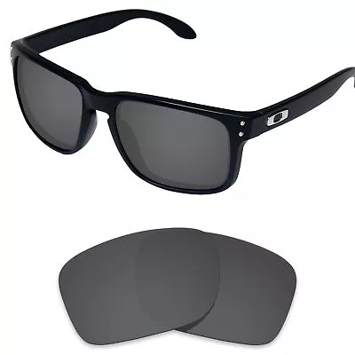 EYAR Replacement Lens For-Oakley Holbrook OO9102 Sunglasses Carbon Black(STD) • $21.99