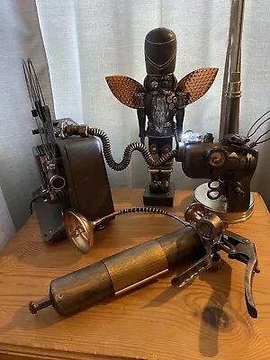 Unique One Of A Kind Retro Steampunk Gun Weapon Sci-fi (Gun Only) EB-416 • $42.99