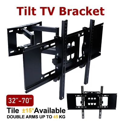 $38.99 • Buy AUS TV Wall Mount LCD LED Swivel Bracket 32 40 42 46 50 52 55 60 62 63 64 65 70