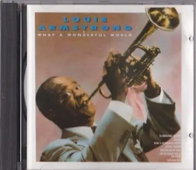 What A Wonderful World Louis Armstrong 1998 CD Top-quality Free UK Shipping • £2.38