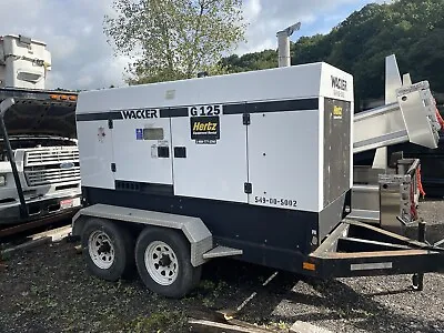 Wacker G125 Generator • $29500