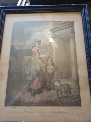 £5 • Buy Vintage 'Cries Of London' Plate 4 Picture
