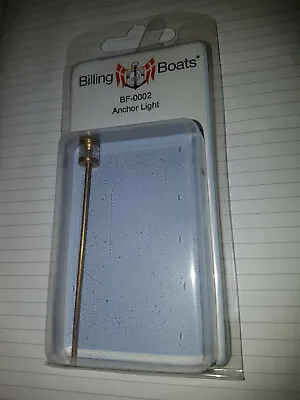 BILLING BOATS - BF-0002 Anchor Light (1) 8mm X 50mm BRAND NEW • $6