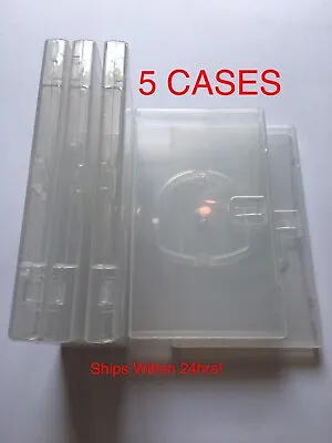 $15.05 • Buy PSP UMD OEM Replacement Case With Full Sleeve For PSP (5) Pack Brand New!