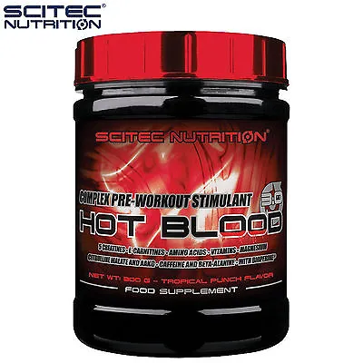 Hot Blood 300g Pre-Workout Booster Energy Endurance High Anabolic Bodybuilding  • $38.14
