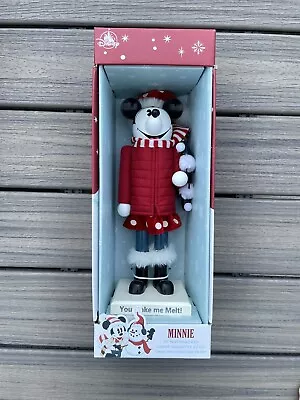 Disney Parks Minnie Skating Nutcracker 13” Christmas Winter Decor Holiday • $49.99