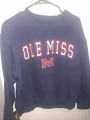 Ole Miss Vintage Pullover • $40