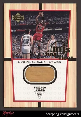 2000 Upper Deck Century Legends MJ Final Floor Jumbos #FF1 Michael Jordan COURT • $29